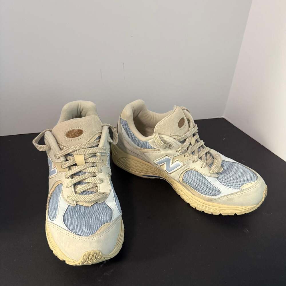 New Balance 2002R 'Sandstone Timberwolf'‎ Light Blue/Cream Sneakers M2002RBZ - Picture 10 of 10